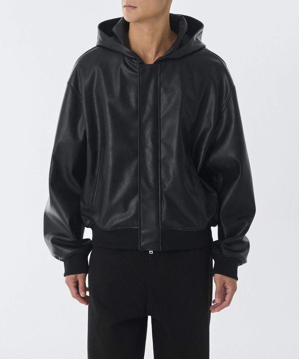 NOIR HOODED JACKET