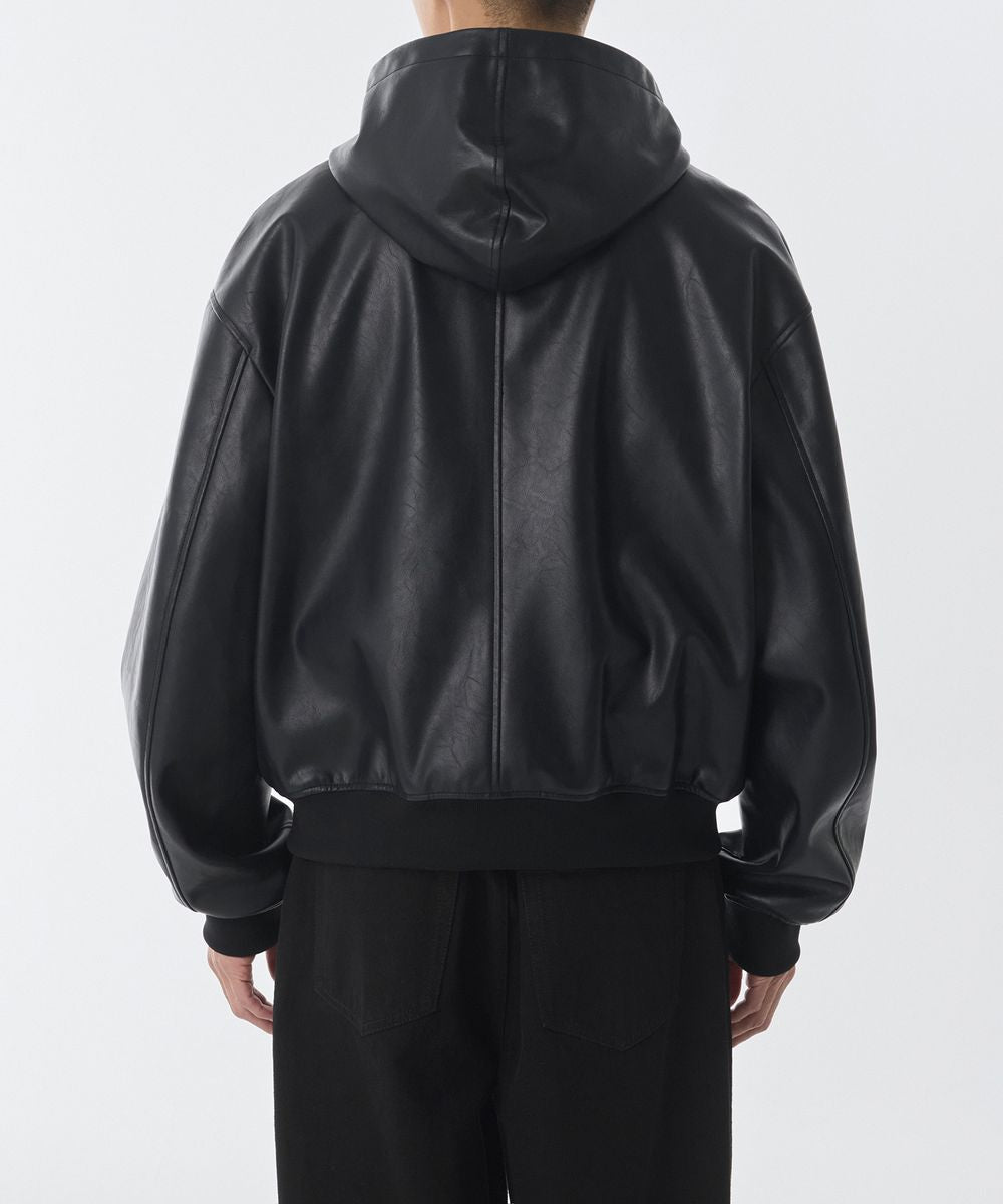 NOIR HOODED JACKET