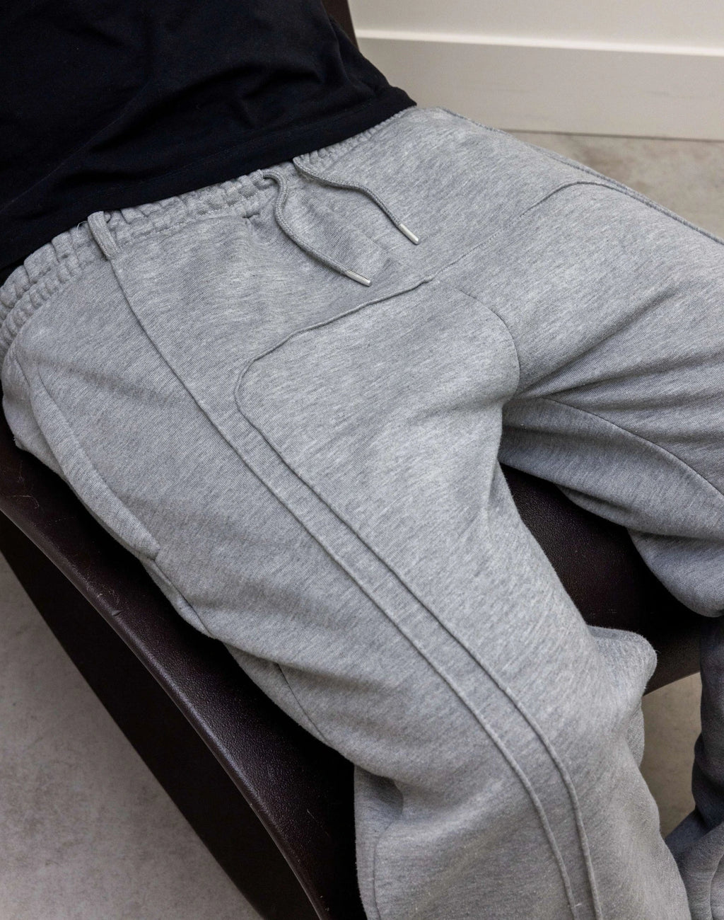 LUXE BOTTOMS - MELANGE GREY