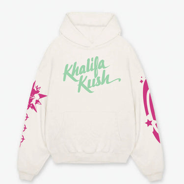WIZ KHALIFA DESIGNED OVERSIZED HOODIE - WHITE