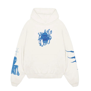 FEIN DESIGNED OVERSIZED HOODIE - WHITE