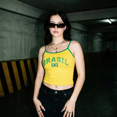 BRASIL Y2K TANK TOP