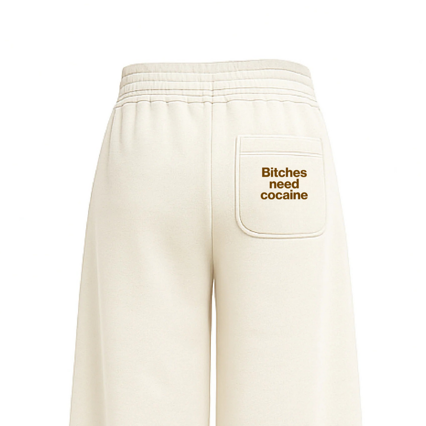 HARAH SWEATPANTS - BEIGE