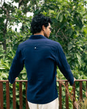RIVIERA NAVY DOUBLE CLOTH SHIRT MIDVEY
