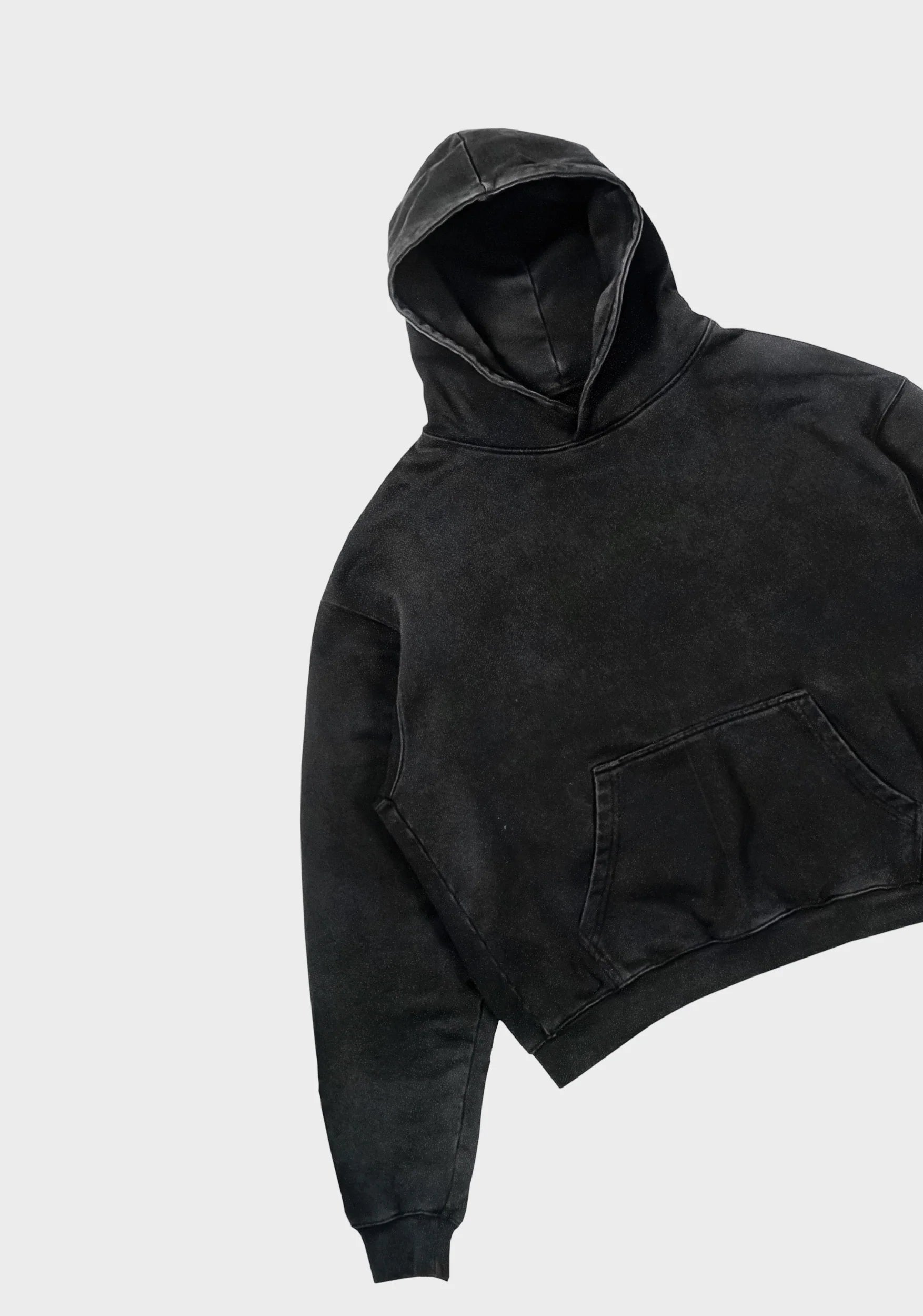 OLD SCHOOL WASHED HOODIE