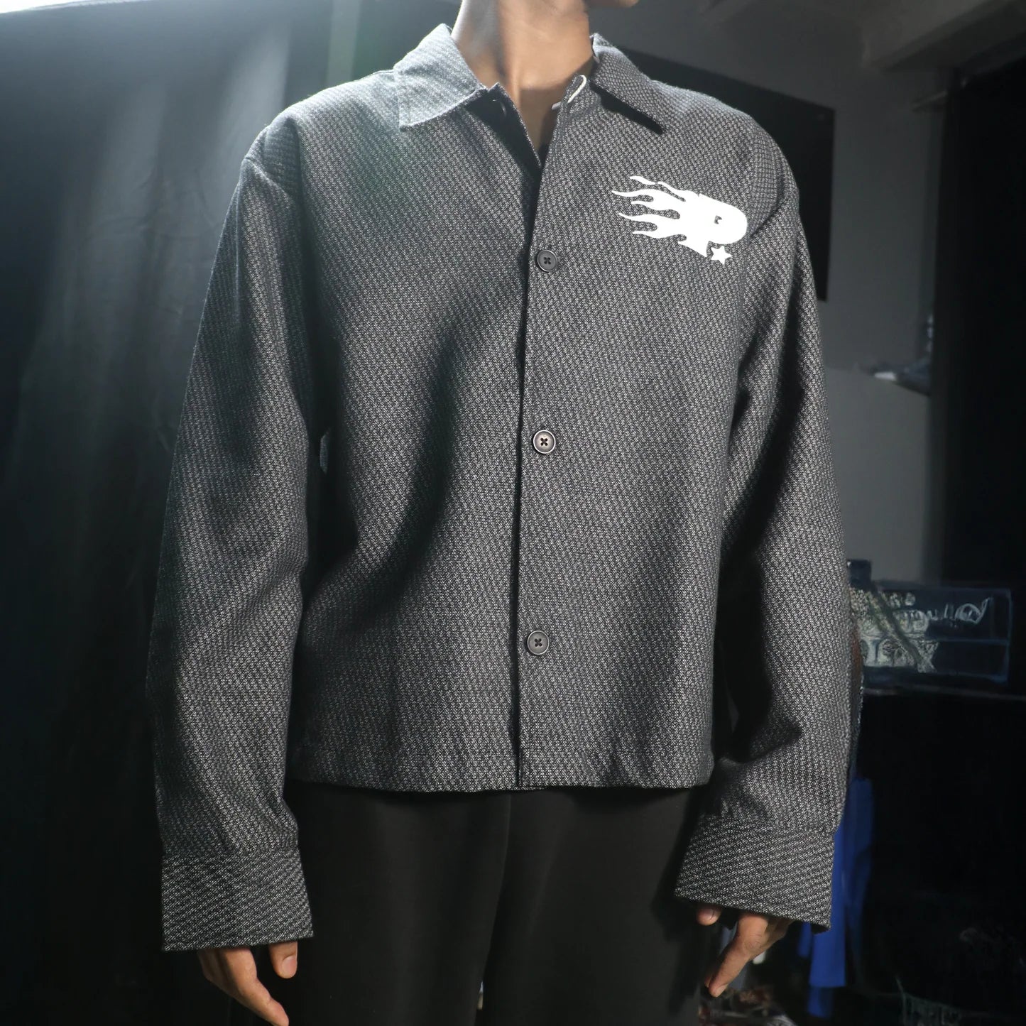 EXTER OVERSHIRT (BLACK)