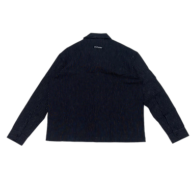 PINSTRIPE LINEN SHIRT