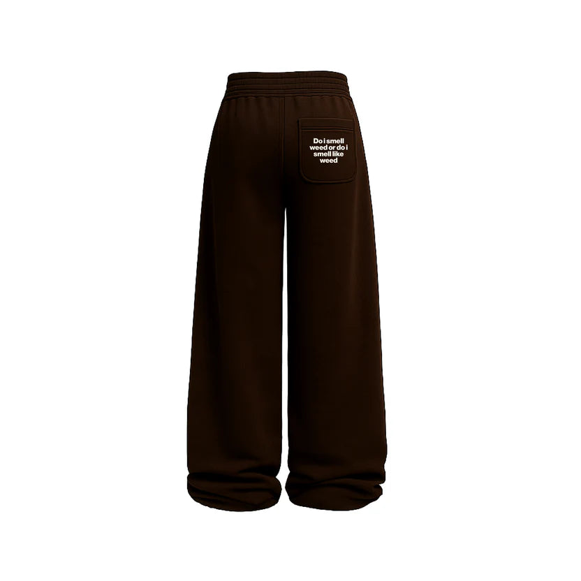 HARAH SWEATPANTS - BROWN