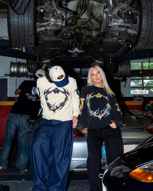 FLAME KNIT LONG SLEEVE