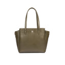 OLIVE OPULENCE CREST TOTE BAGS FOR 16" LAPTOPS STROKES GALLERY