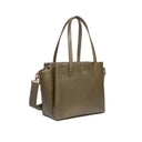 OLIVE OPULENCE CREST TOTE BAGS FOR 16" LAPTOPS STROKES GALLERY