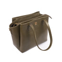 OLIVE OPULENCE CREST TOTE BAGS FOR 16" LAPTOPS STROKES GALLERY