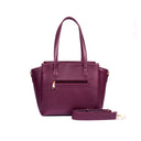 BURGUNDY BELLE CREST TOTE BAGS FOR 16" LAPTOPS STROKES GALLERY