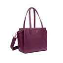 BURGUNDY BELLE CREST TOTE BAGS FOR 16" LAPTOPS STROKES GALLERY