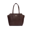MAHOGANY MYSTIQUE CREST TOTE BAGS FOR 16" LAPTOPS STROKES GALLERY