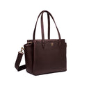 MAHOGANY MYSTIQUE CREST TOTE BAGS FOR 16" LAPTOPS STROKES GALLERY