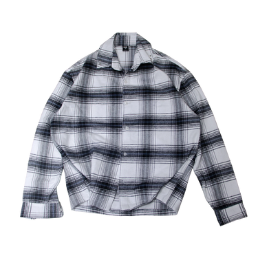 ICED WHITE BUTTON DOWN