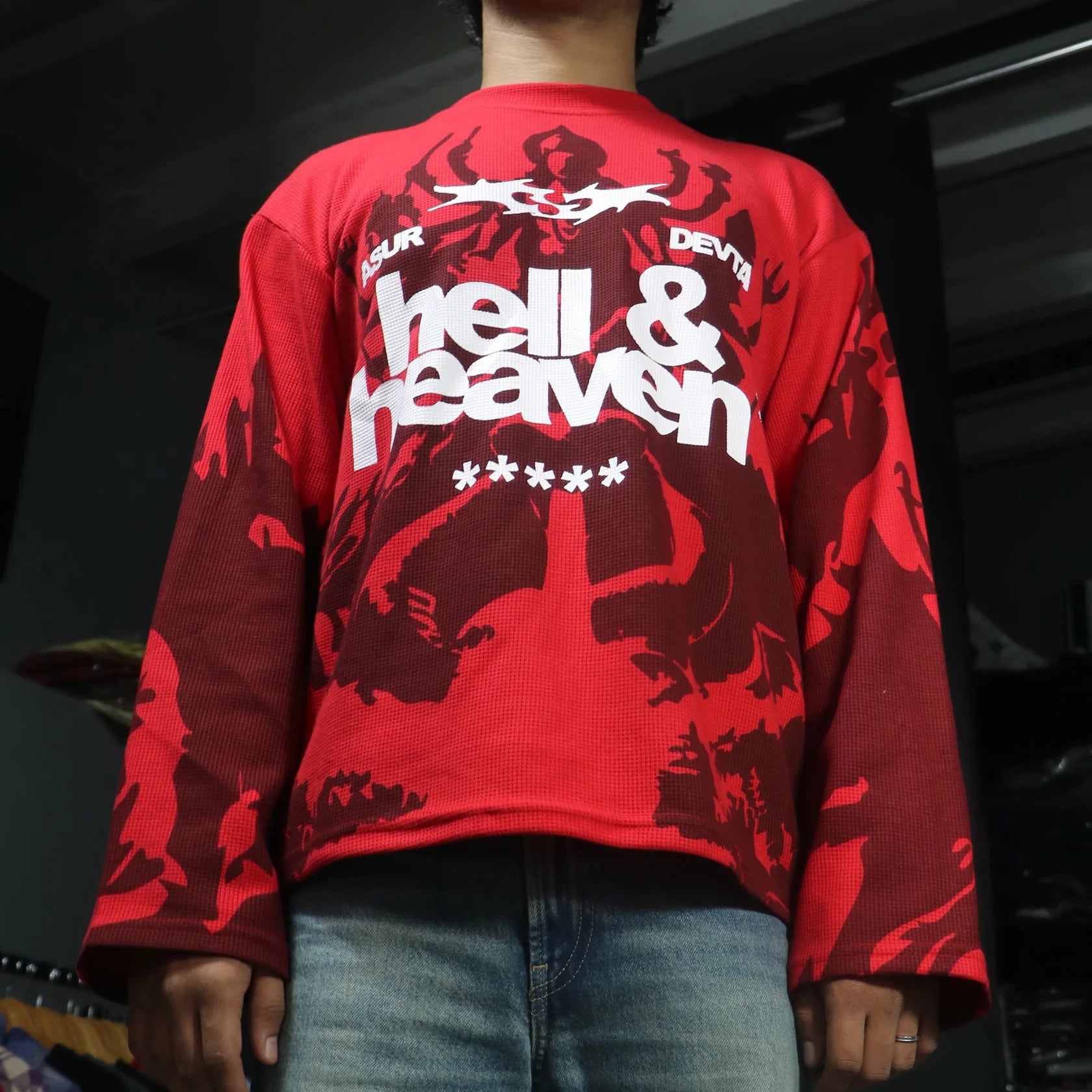 HELL & HEAVEN WAFFLE FULL SLEEVE
