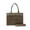OLIVE OPULENCE MAISON ELAN TOTE BAGS FOR 16" LAPTOPS STROKES GALLERY