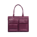 BURGUNDY BELLE MAISON ELAN TOTE BAGS FOR 16" LAPTOPS STROKES GALLERY