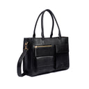 CHARCOAL CHIC MAISON ELAN TOTE BAGS FOR 16" LAPTOPS STROKES GALLERY