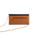 CHARCOAL CARAMEL CLUTCH WALLET CUM SLING STROKES GALLERY