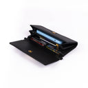 CHARCOAL CHIC CLUTCH WALLET CUM SLING STROKES GALLERY
