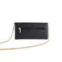 CHARCOAL CHIC CLUTCH WALLET CUM SLING STROKES GALLERY