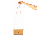 CLASSIC TAUPE CLUTCH WALLET CUM SLING STROKES GALLERY