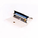 SNOW WHITE CLUTCH WALLET CUM SLING STROKES GALLERY