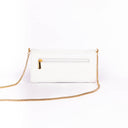 SNOW WHITE CLUTCH WALLET CUM SLING STROKES GALLERY