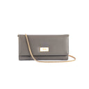 SLATE GREY CLUTCH WALLET CUM SLING STROKES GALLERY