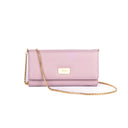 SOFT LILAC CLUTCH WALLET CUM SLING STROKES GALLERY