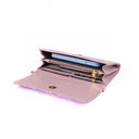 SOFT LILAC CLUTCH WALLET CUM SLING STROKES GALLERY