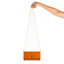 TIMELESS TAN CLUTCH WALLET CUM SLING STROKES GALLERY