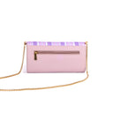 LILAC LEAVES CLUTCH WALLET CUM SLING STROKES GALLERY