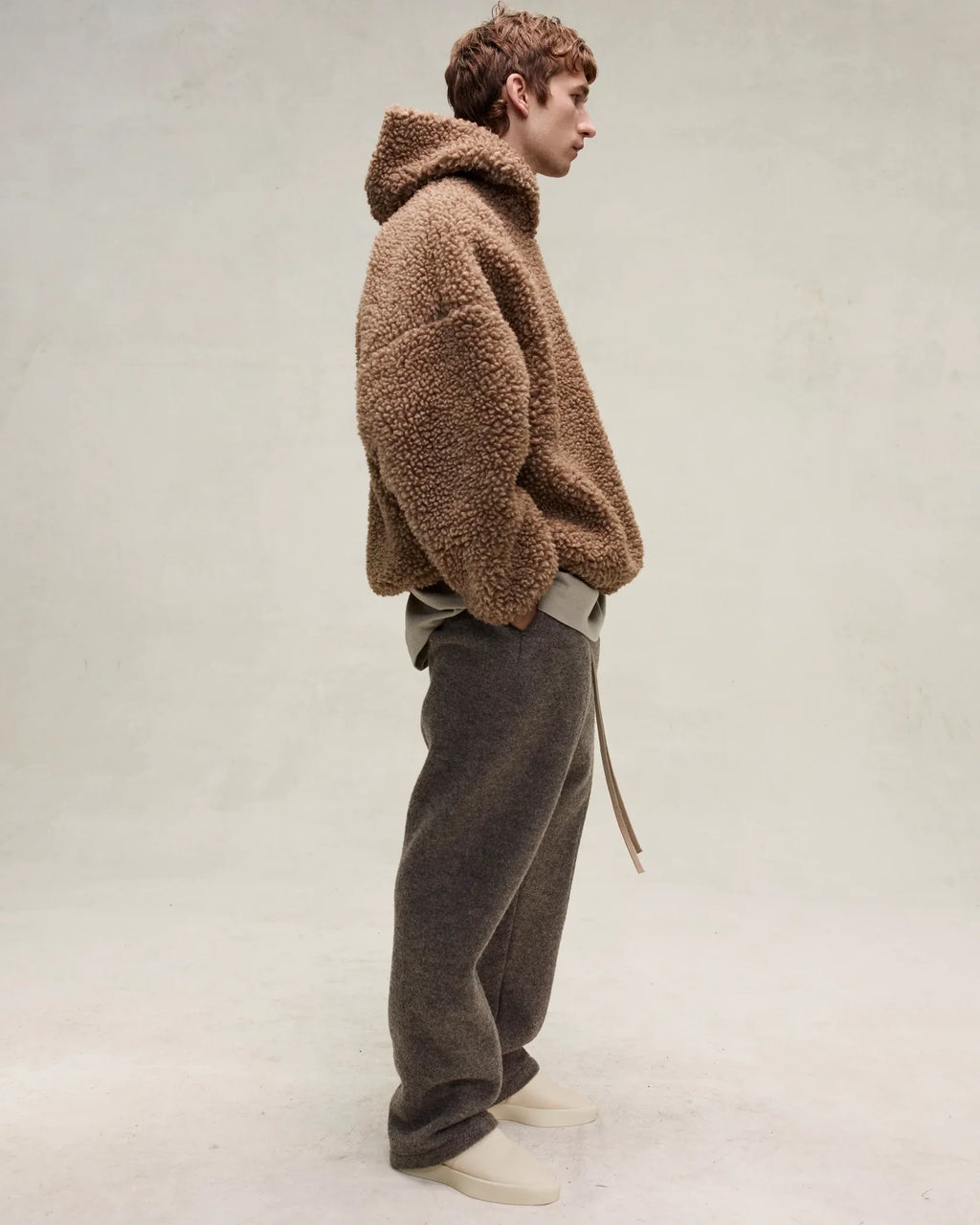 TEDDY POLAR FLEECE HOODIE