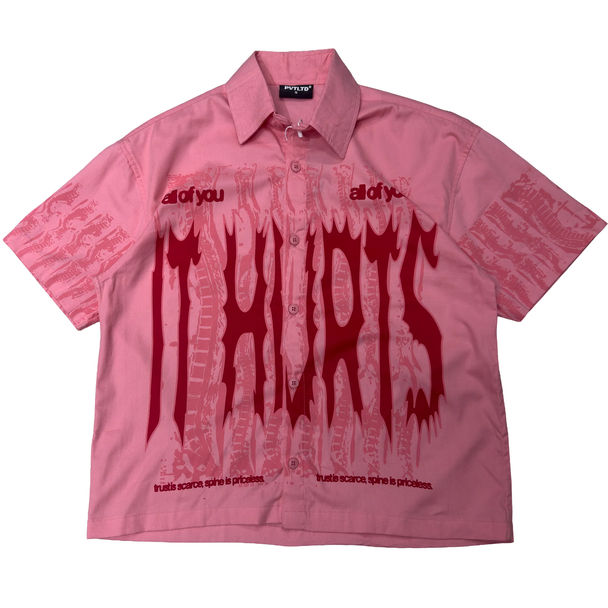 PINK BLOOD SHIRT