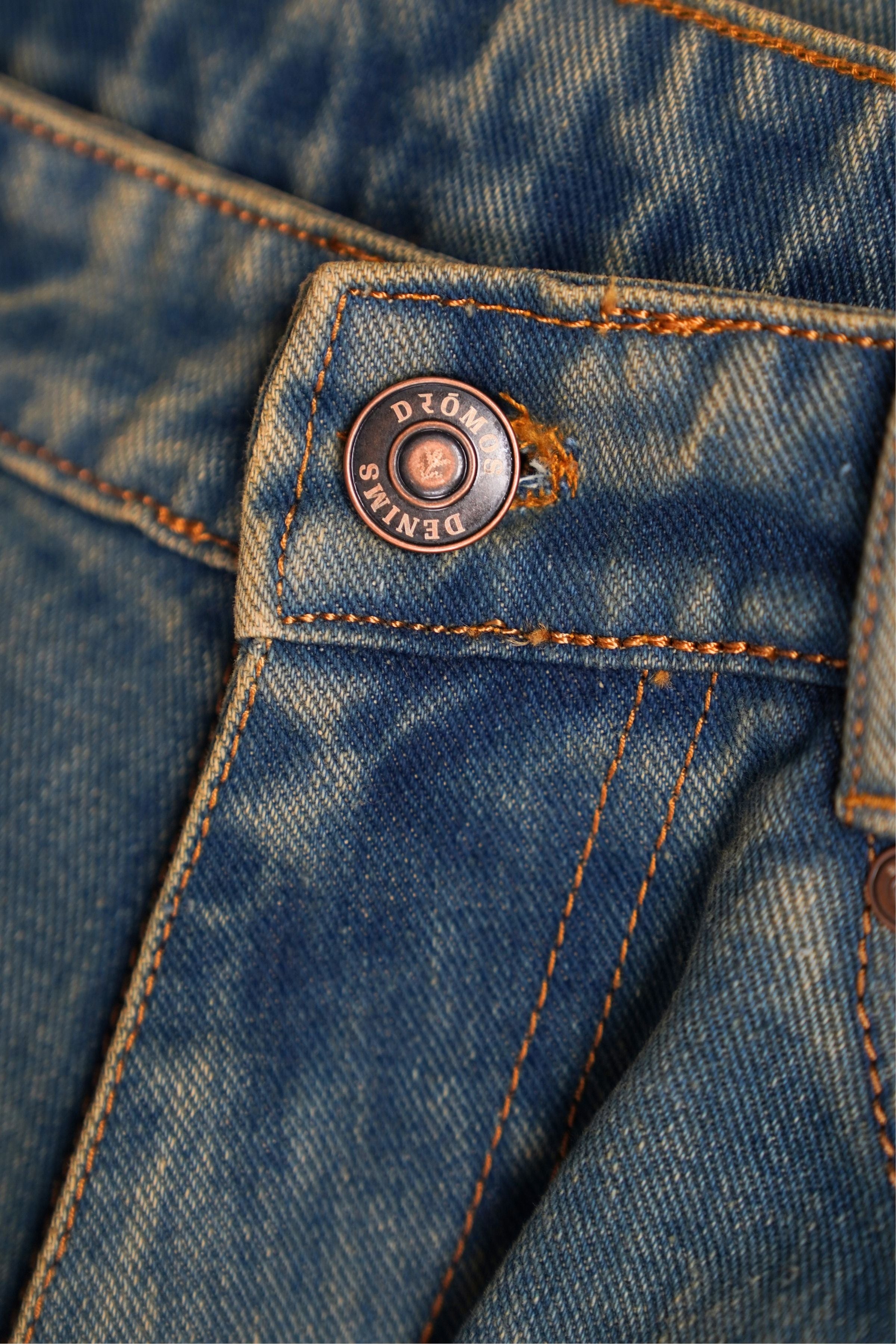 DRO POCKET THEORY DENIM - MUD WASHED BLUE