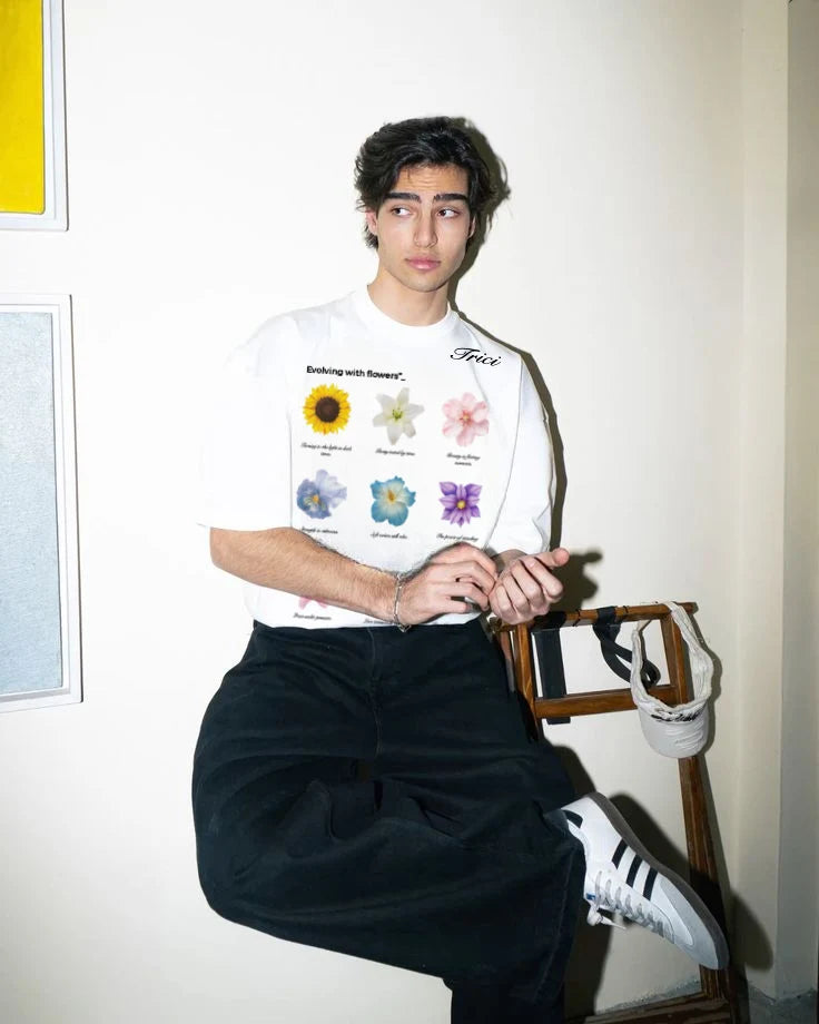 FLR TEE (WHITE)