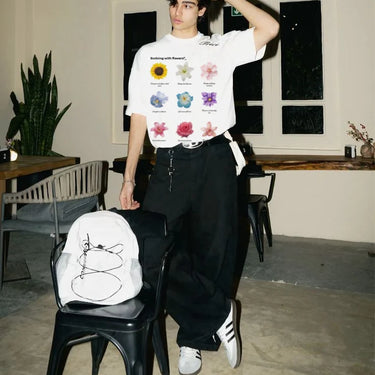 FLR TEE (WHITE)