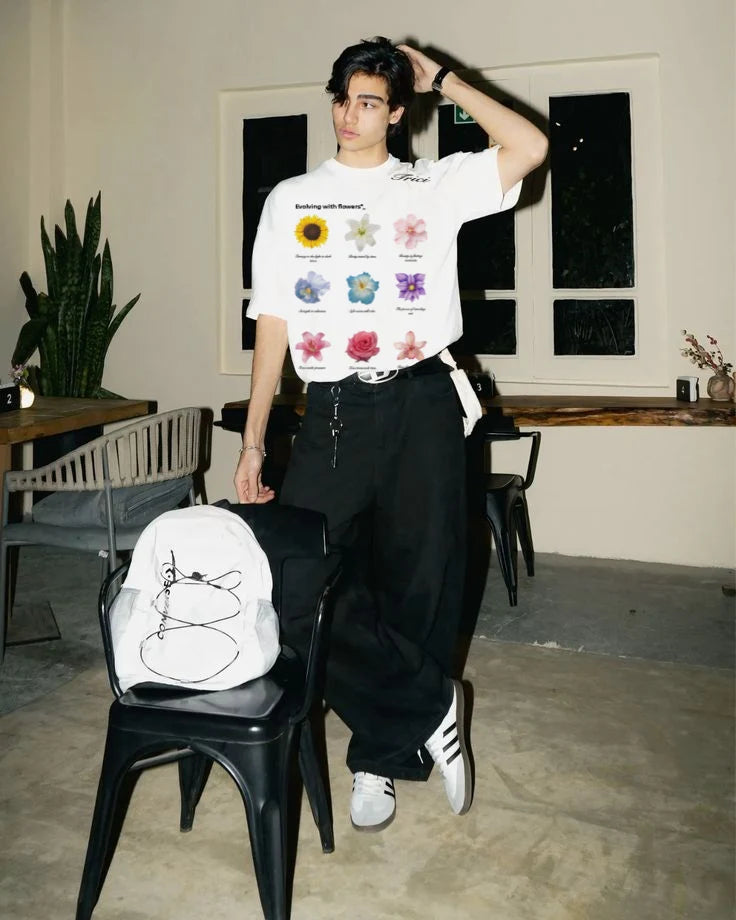 FLR TEE (WHITE)