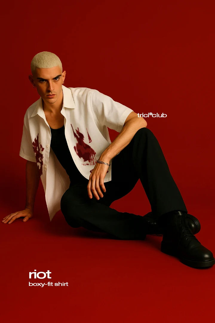 RIOT BOXY FIT SHIRT