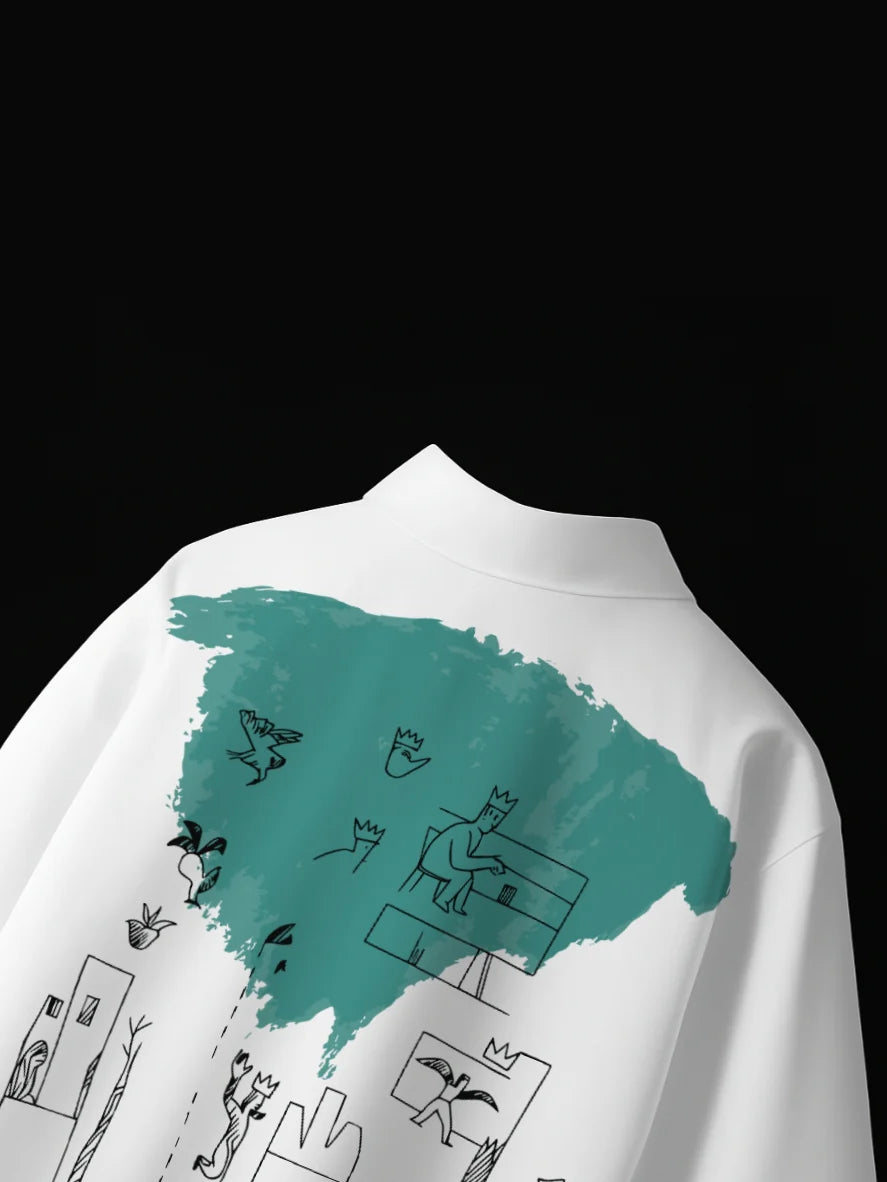 AFTERSCHOOL BOXY FIT SHIRT