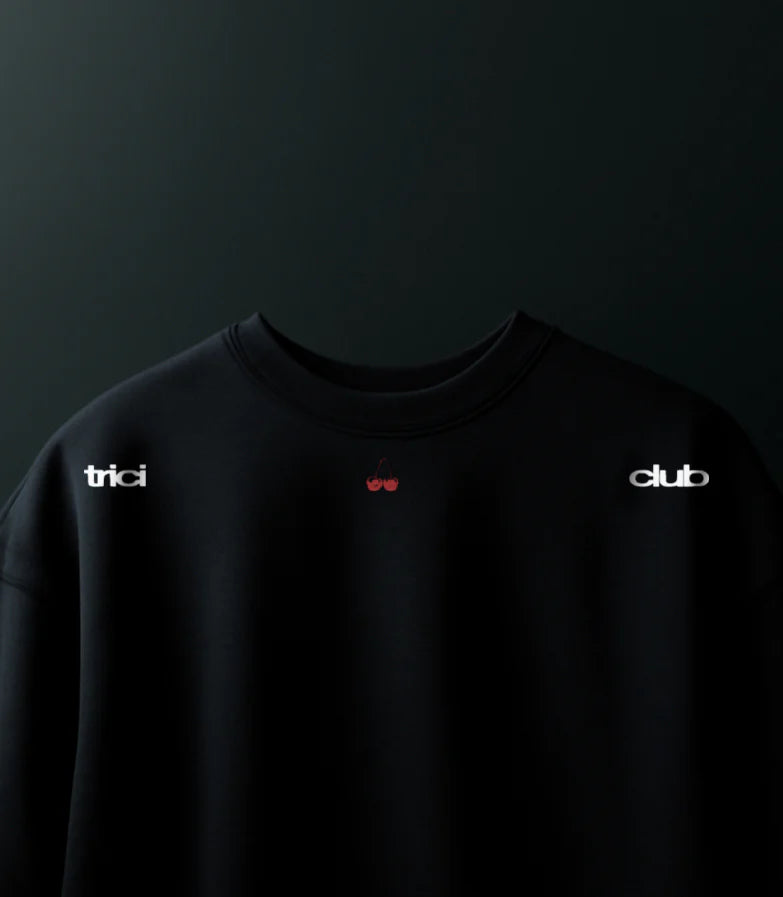 TAGCHERRY TEE (BLACK)