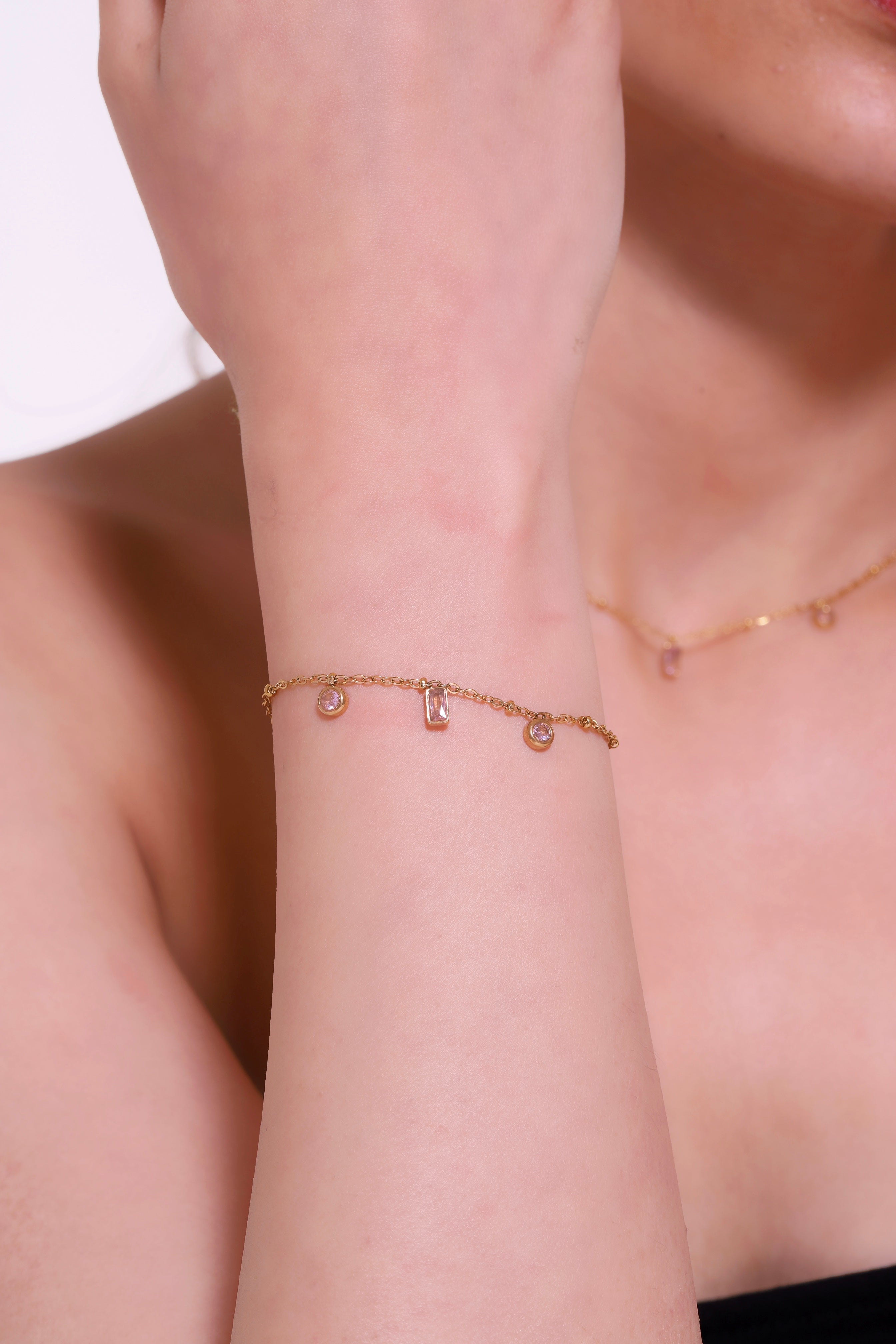 PINK REVERSE BRACELET