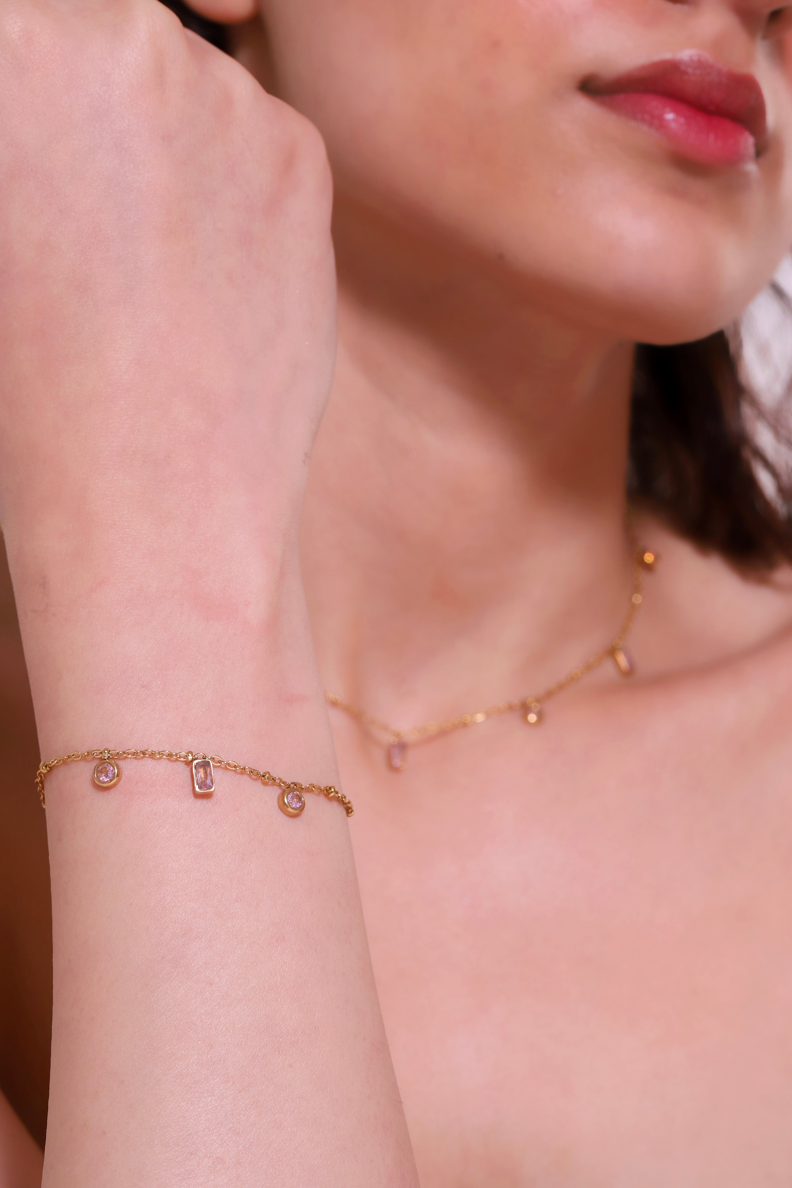 PINK REVERSE BRACELET