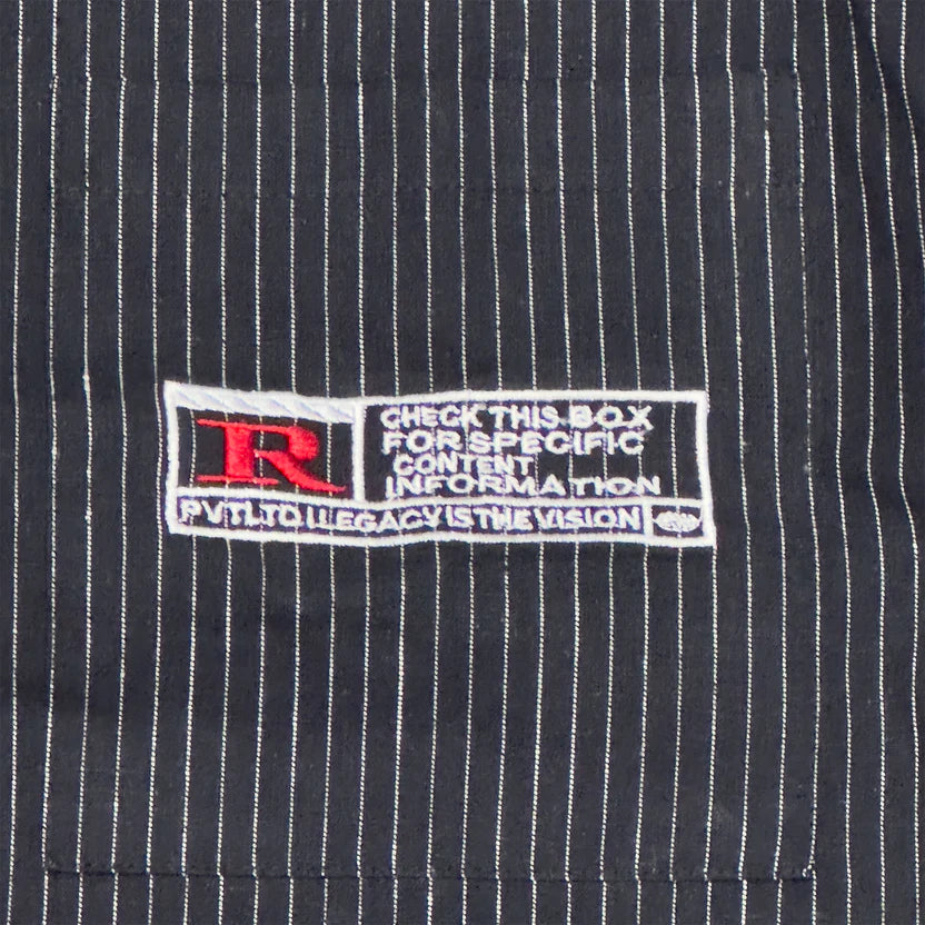PINSTRIPE LINEN SHIRT