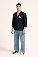DRO REBEL WOVEN SHIRT - BLACK DROMOS OFFICIAL