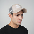 YELLOW TRUCKER CAP